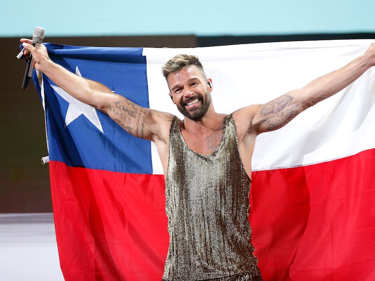 “Ricky Martin me besó en el Festival de Viña y luego todo el mundo me quería besar para probar su sabor”