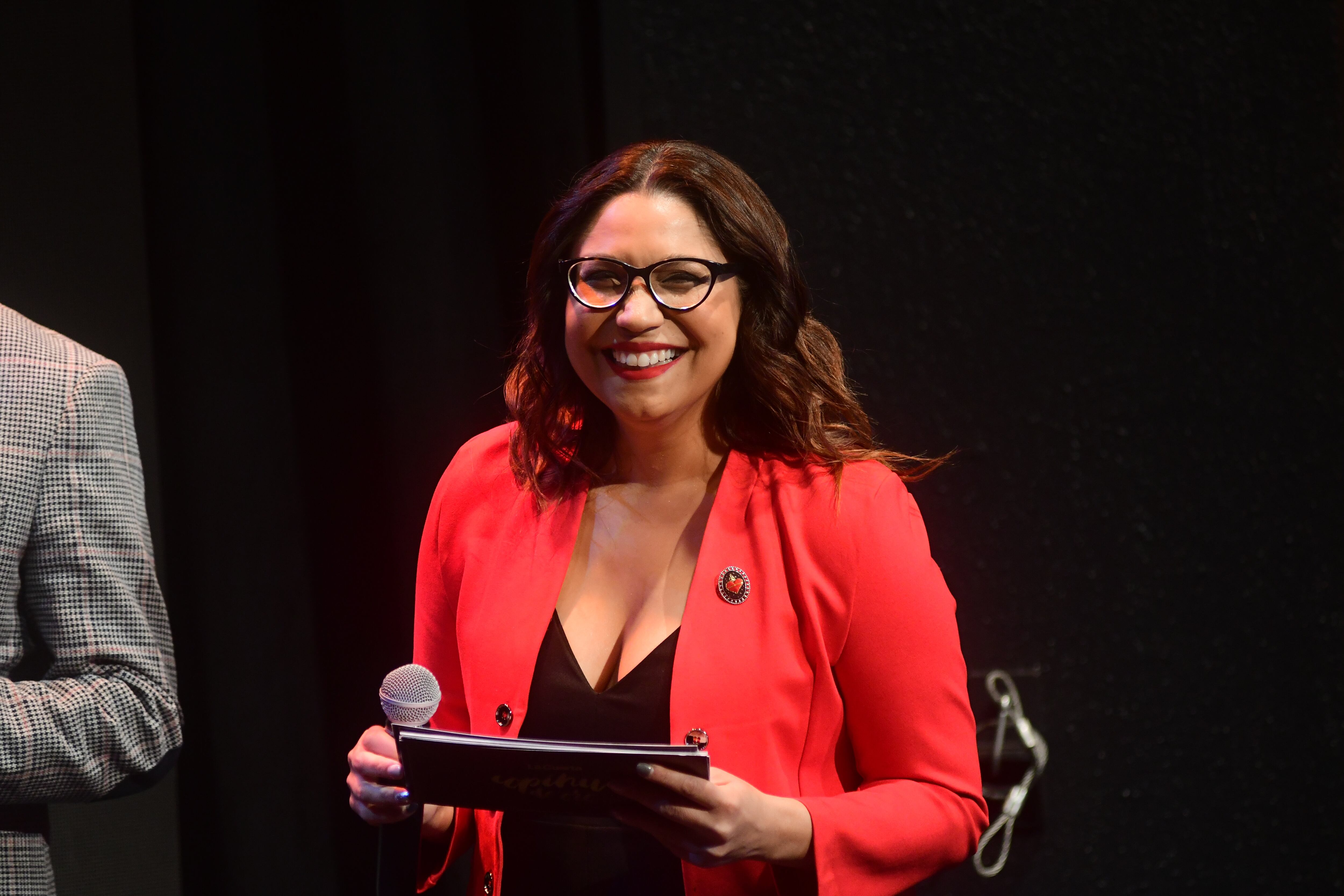 17 de octubre de 2018/SANTIAGOSe realiza la presentación de los animadores del Copihue de Oro, evento que se realizara en el Monticello. Alejandra Valle.
FOTO: SEBASTIAN BELTRAN GAETE/AGENCIAUNO