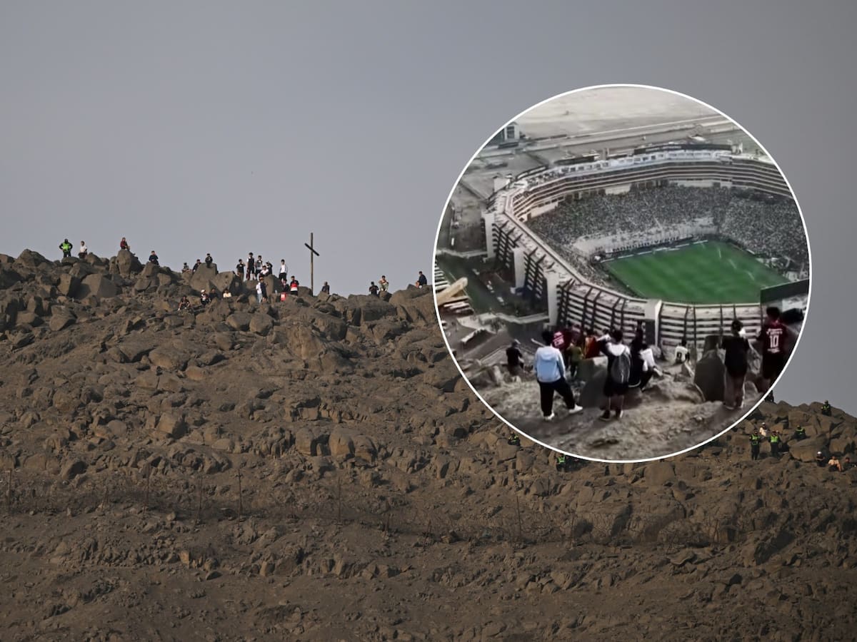 Desde las alturas y entre rocas: así vieron la final de la Copa Libertadores algunos hinchas en Perú