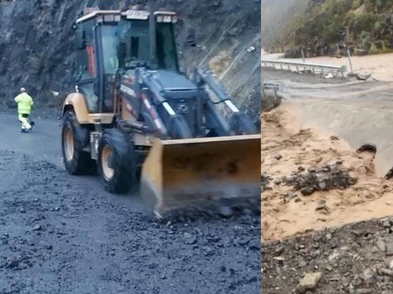 Sistema frontal en RM: se registran rodados y deslizamientos de tierra en San José de Maipo