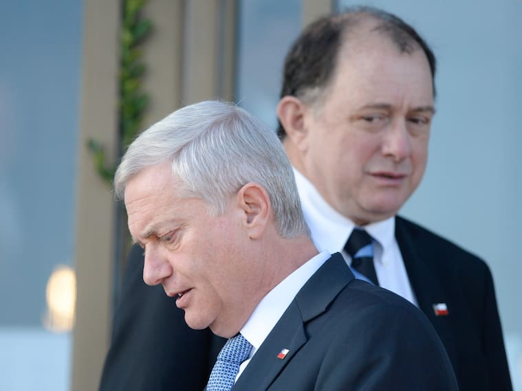 Presidente José Antonio Kast - Ministro de vivienda Iván Poduje