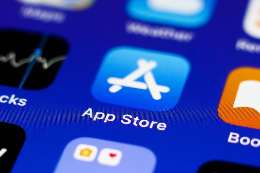 Imagen recreativa de la aplicación de App Store