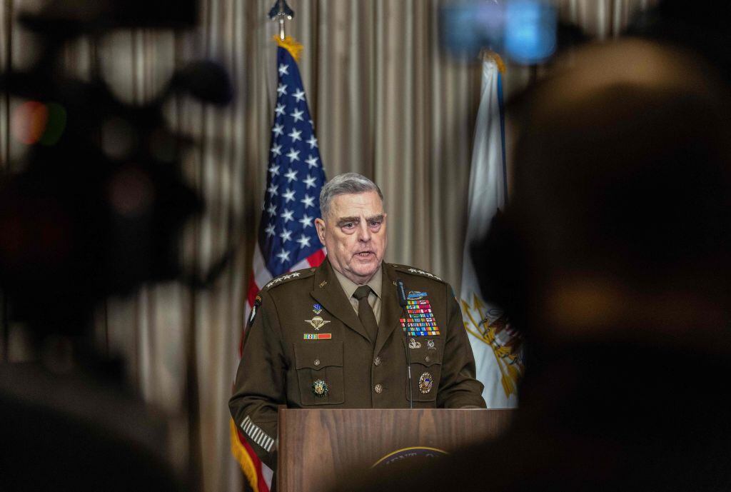 Jefe del Estado Mayor Conjunto de Estados Unidos, general Mark Milley