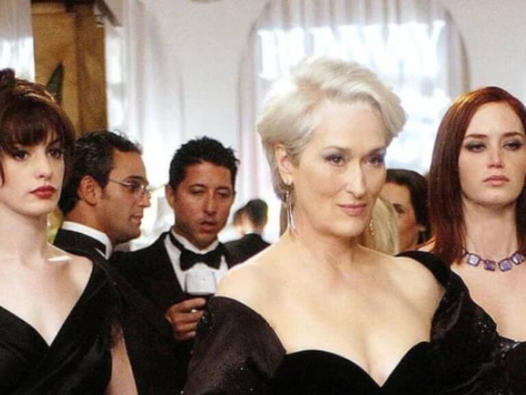 Meryl Streep, Anne Hathaway y Emily Blunt revivieron “El diablo viste a la moda” y se llenaron de aplausos en los SAG Awards