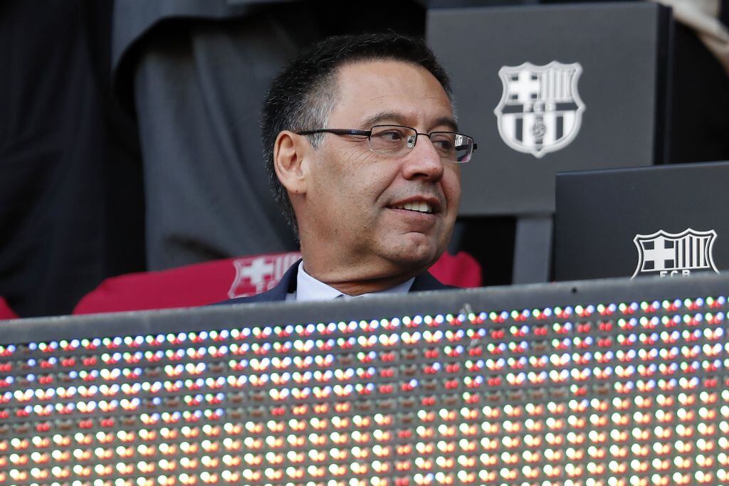 El presidente del Barcelona Josep Bartomeu