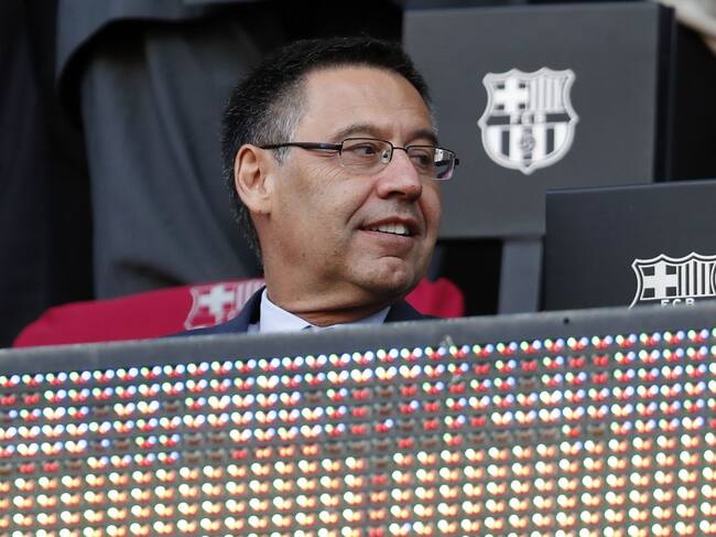 El presidente del Barcelona Josep Bartomeu