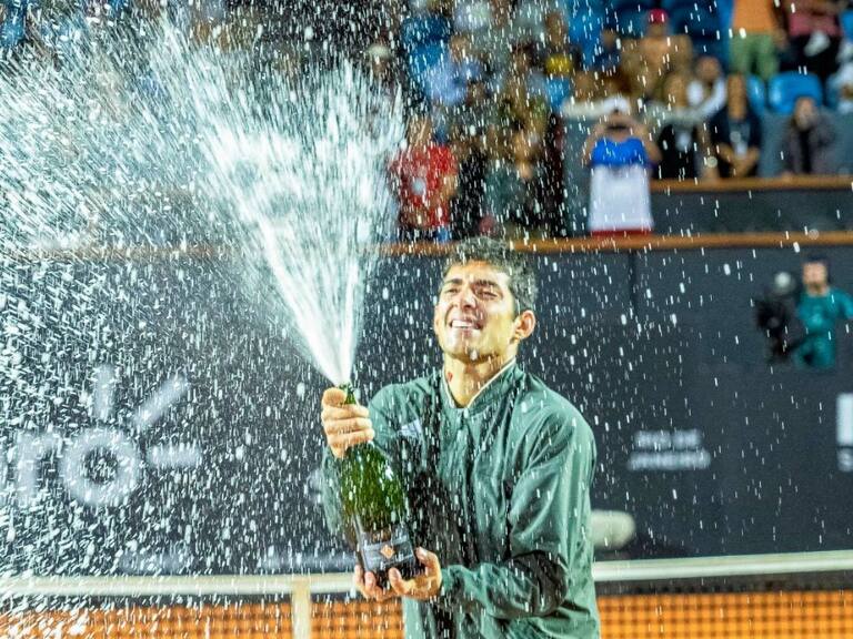 ¿Campeón? Cristian Garin festejó el título de Indian Wells por redes sociales