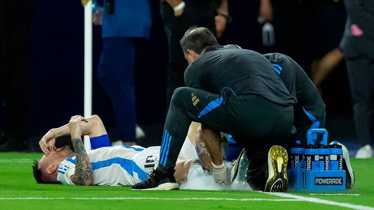 Lionel Messi podría perderse el choque ante Chile en clasificatorias tras la lesión que sufrió en la final de la Copa América
