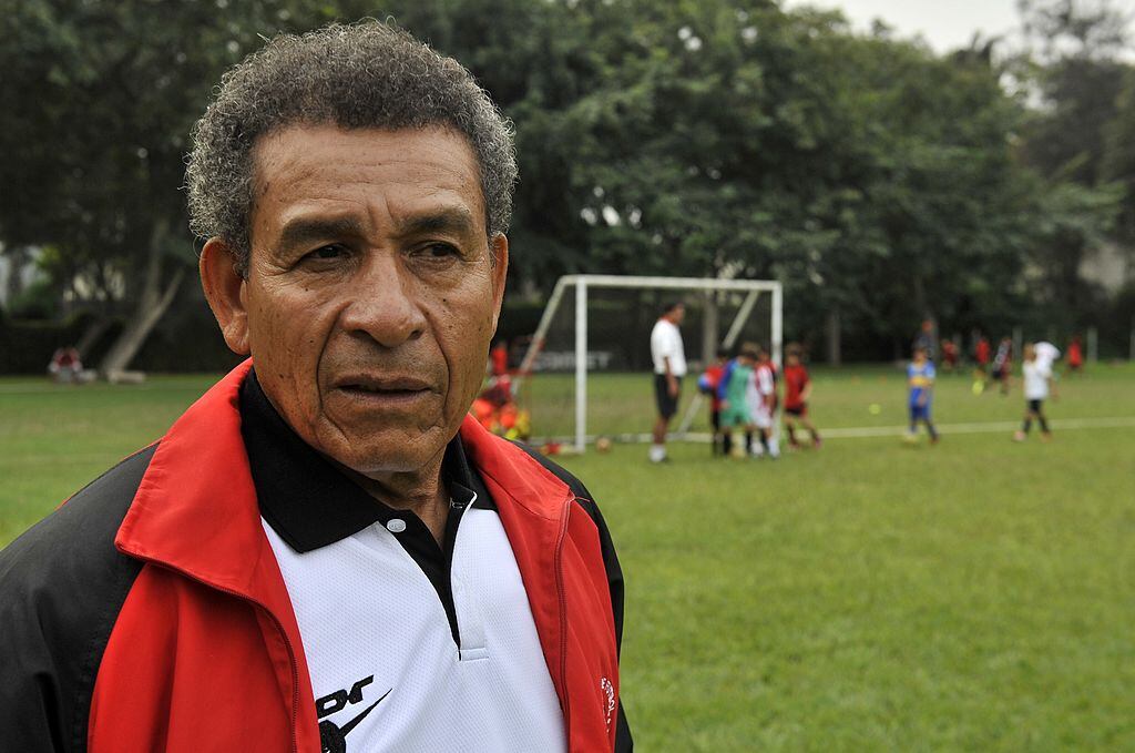 El ex futbolista peruano Héctor Chumpitaz