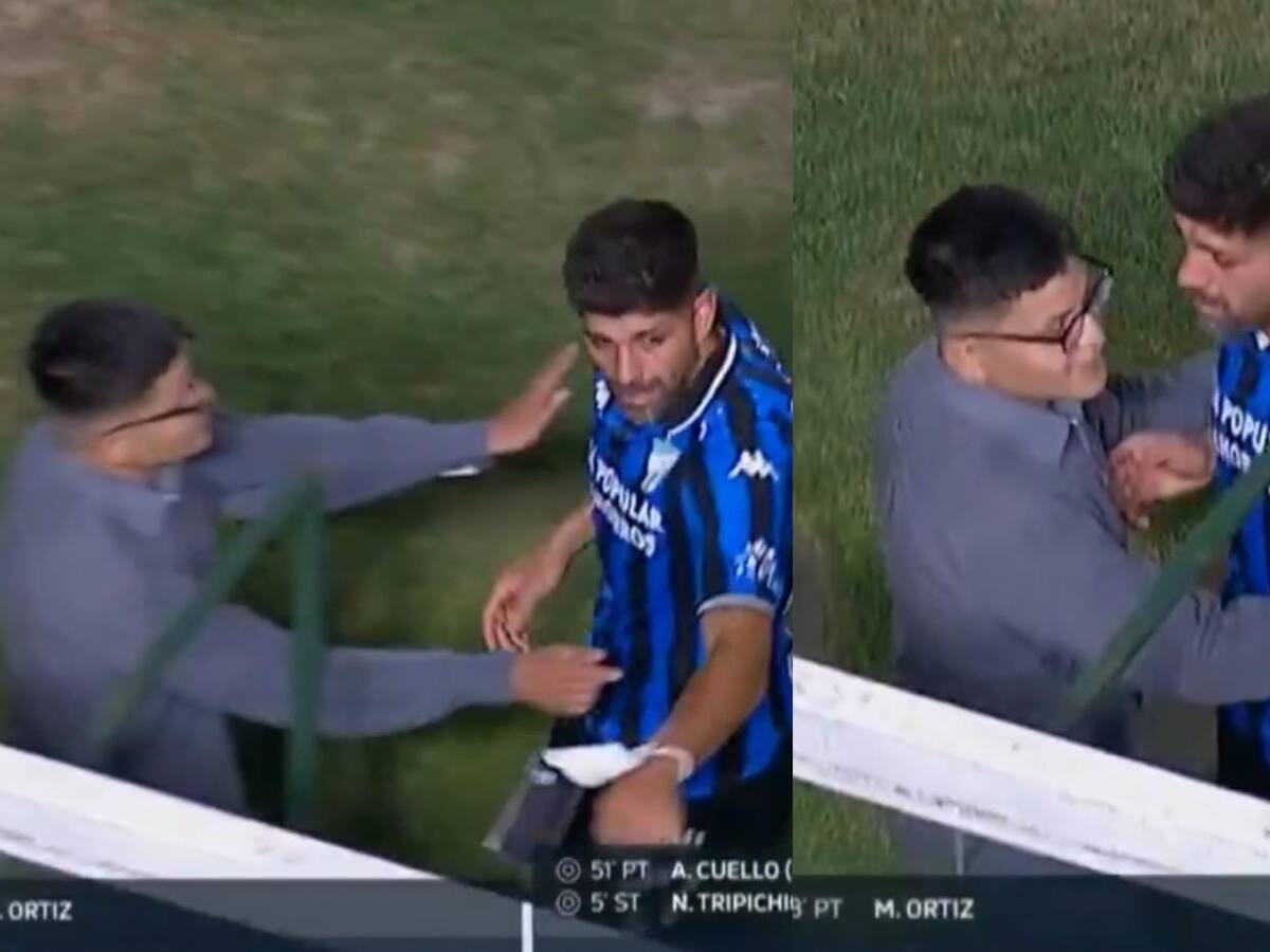 Estuvo cerca de llegar a la U y ahora protagoniza un escándalo en Argentina: casi se va a las manos con un hincha