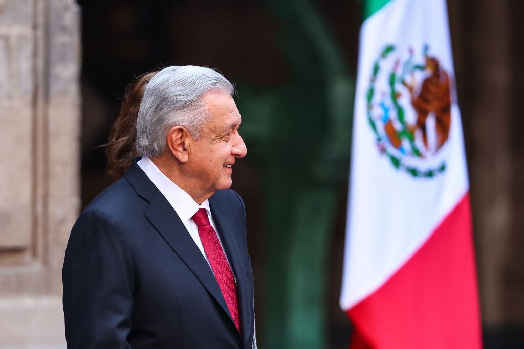 Presidente de México Andrés Manuel López Obrador en un evento