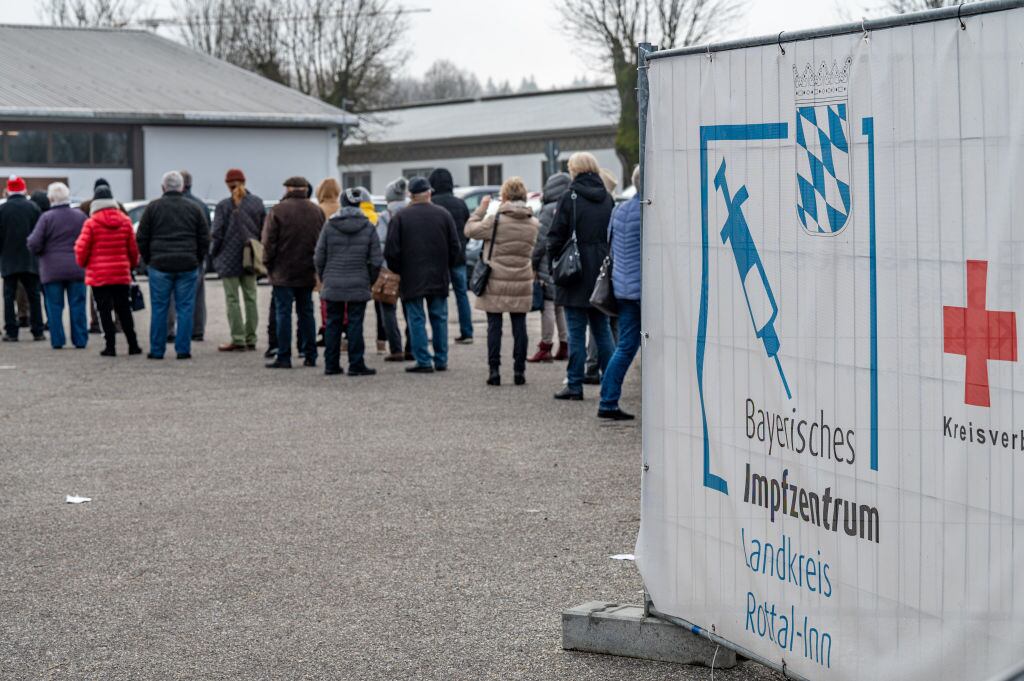 Centro de vacunación contra el Covid-19 en la ciudad de Eggenfelden