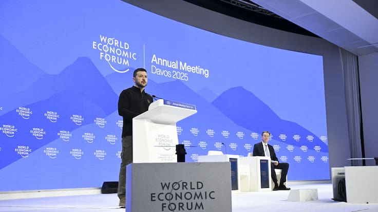 Volodimir Zelenski pide 200.000 “soldados europeos” para garantizar la paz en Ucrania