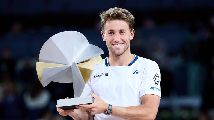 Casper Ruud pone fin a su “maldición” tras ganar el primer Masters 1000 de su carrera
