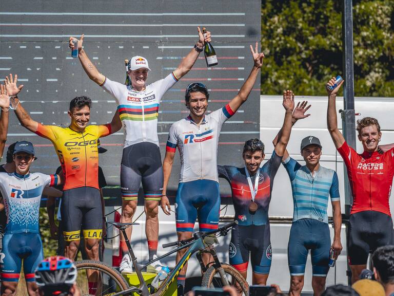Martín Vidaurre fue el ganador de la primera fecha de la Copa Chile XCO