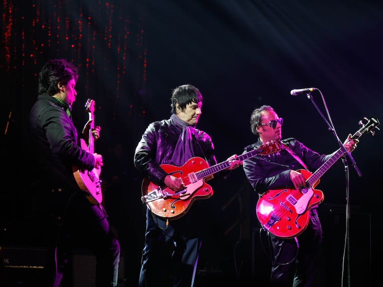 El Grupo Nacional Los Tres se presento en la Yein Fonda en el primer día de celebración de Fiestas Patrias.Foto: FRANCISCO LONGA/AGENCIAUNO.