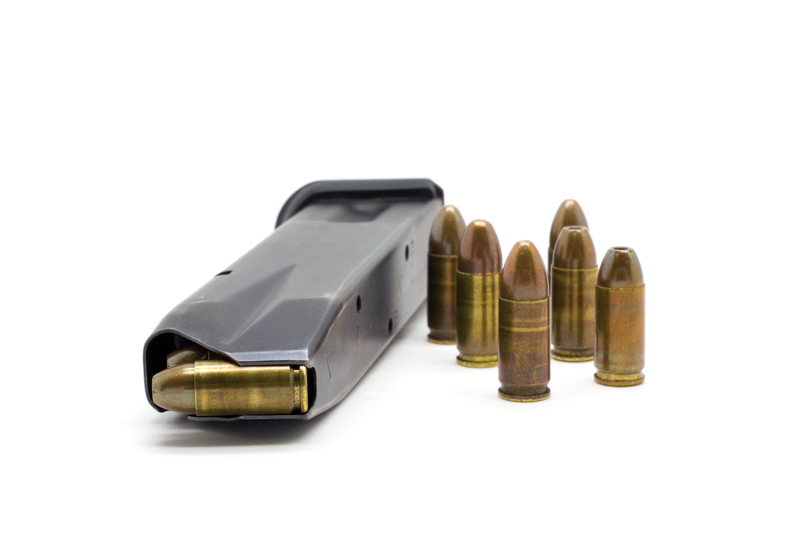 Cartuchos tipo hollow point referencial / Getty Images