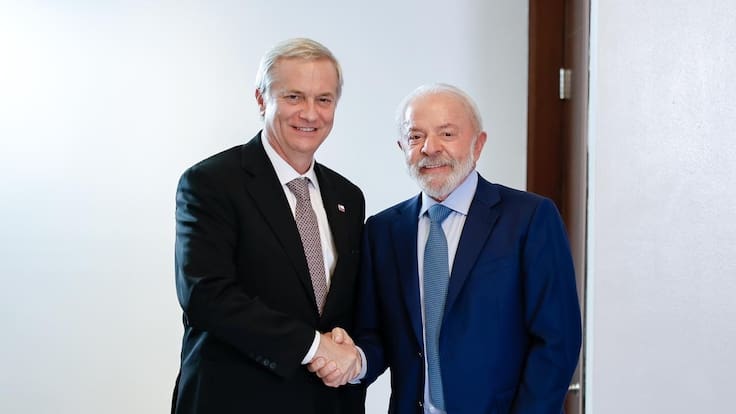 Lula celebra reunión con Kast y apunta a “intensificar las acciones conjuntas para combatir el crimen organizado”