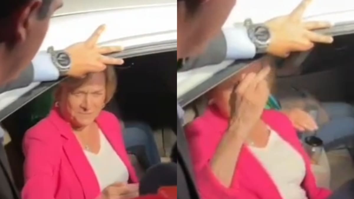 Realizó obsceno gesto: Evelyn Matthei y nueva polémica con la prensa durante acto de apoyo a Kast