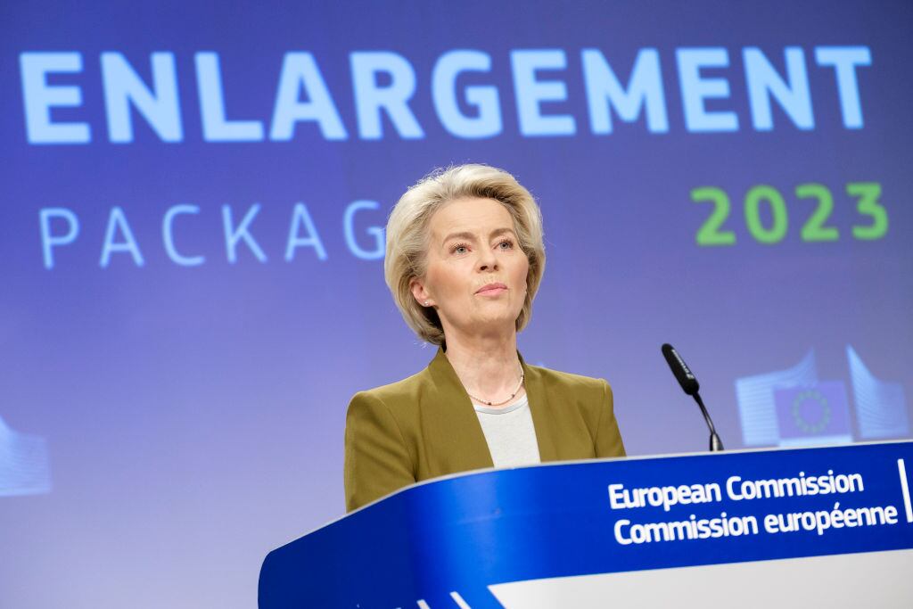 La presidenta de la Comisión Europea Ursula Von Der Leyen