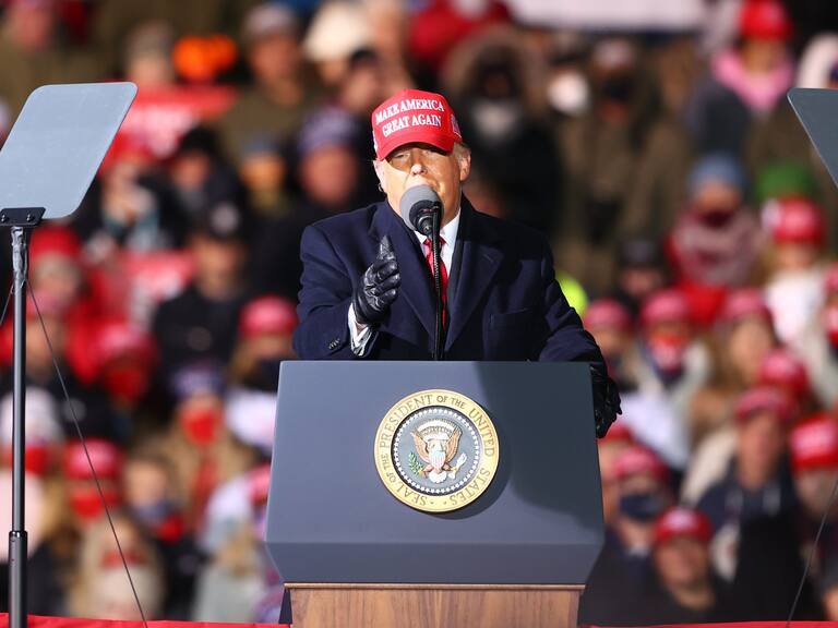 Donald Trump reitera que hubo fraude en las elecciones de EE.UU.: «Creemos que estas personas son ladrones»