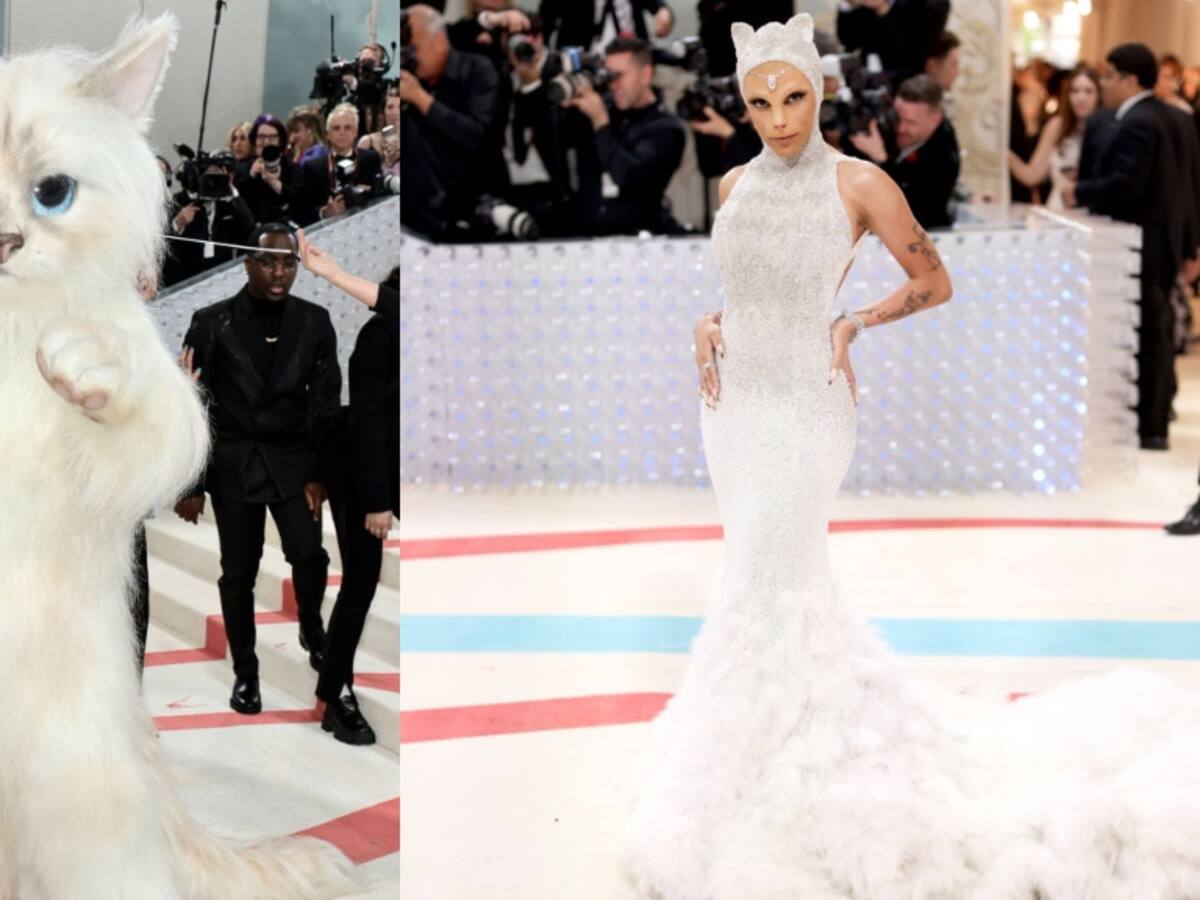 Homenaje a Choupette: Doja Cat y Jared Leto fueron los looks más felinos en la MET Gala 2023