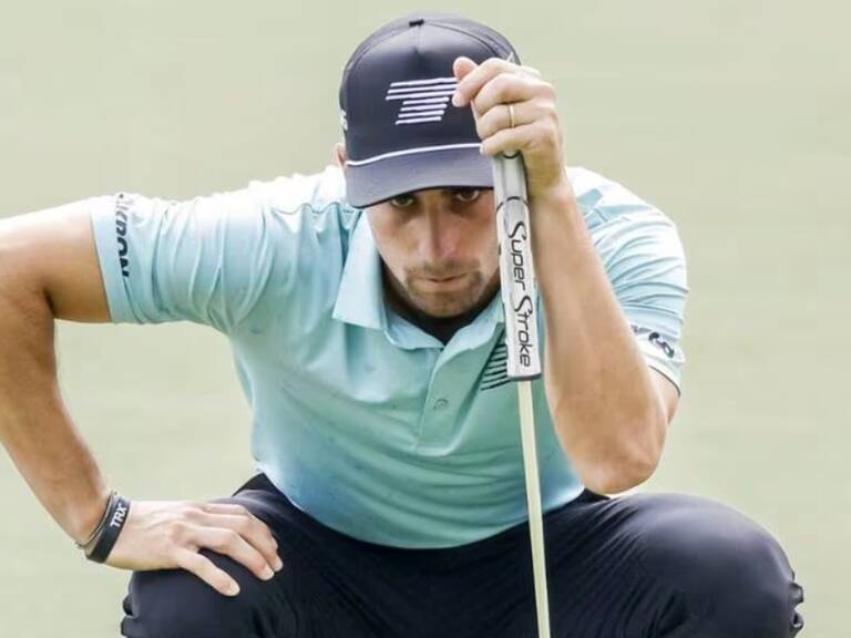 Tras una negra jornada en Augusta, Joaquín Niemann apeló al milagro en el hoyo 18 para pasar el corte