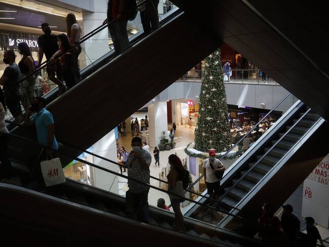 Compras de Navidad en el Costanera Center