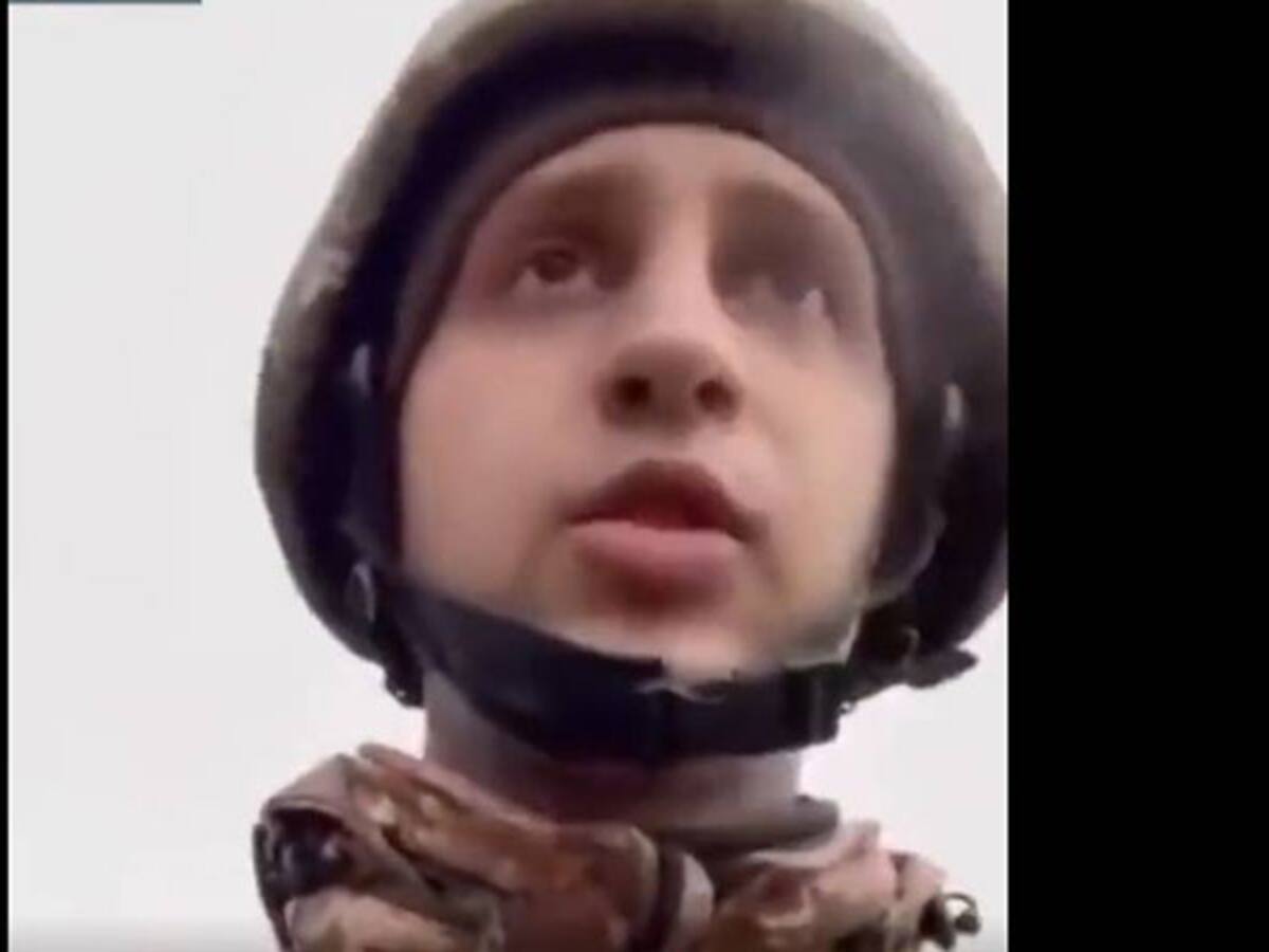 “Mamá, papá, los amo”: viralizan video de soldado ucraniano con emotivo mensaje en medio de bombardeos