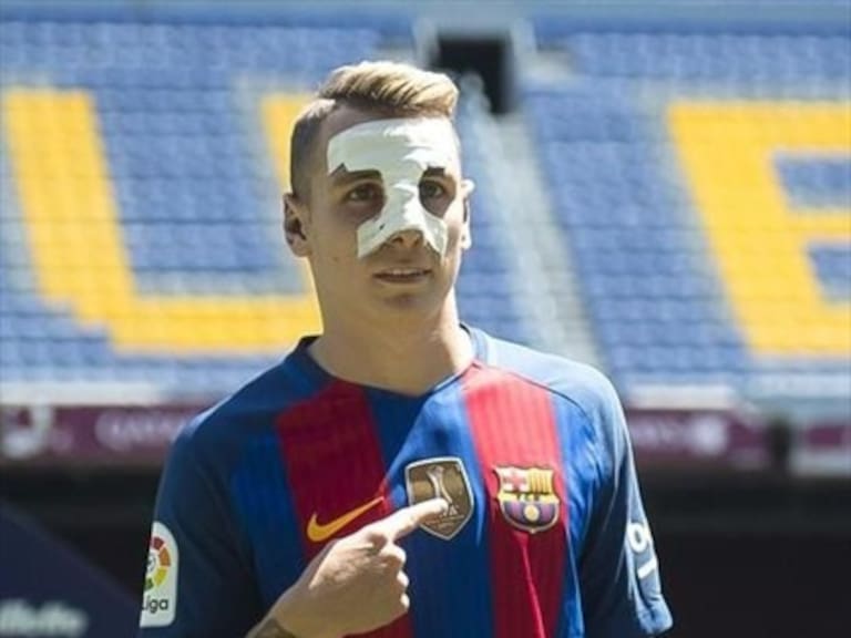 El doble retoque que se hizo el nuevo refuerzo del Barcelona