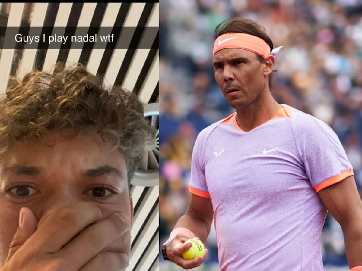 Tiene 16 años y ocupa el puesto 1028° del ranking: el inesperado rival que tendrá Nadal en el Masters de Madrid