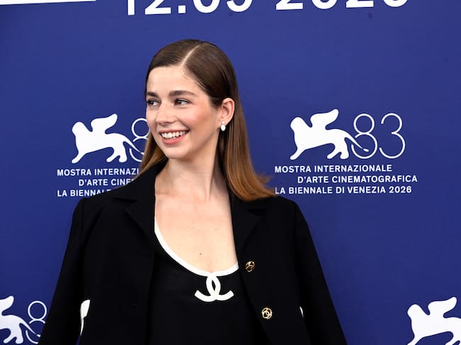 Chilean actress Mariana Di Girolamo at the 83 Venice International Film Festival 2026, at Wild Horse Nine Photocall in Venice (Italy), September 3rd, 2026 (Photo by Rocco Spaziani/Archivio Spaziani/Mondadori Portfolio via Getty Images)