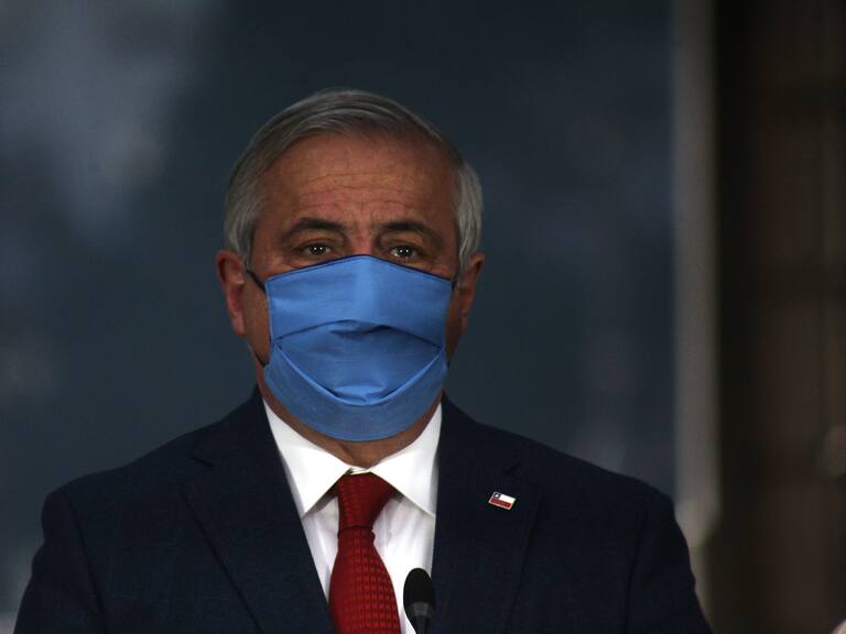 13 DE JUNIO DE 2020/SANTIAGO
El exministro de Salud, Jaime Mañalich, realiza punto de prensa, tras el cambio de ministro, en el Patio de los Cañones, en el Palacio de La Moneda, Santiago.
FOTO: AILEN DIAZ/AGENCIAUNO