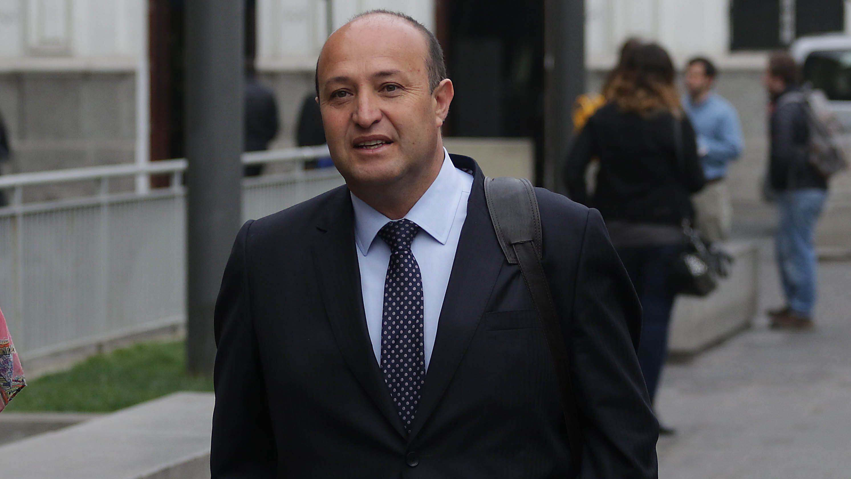 27 DE AGOSTO DE 2018/SANTIAGOEn la sala multiuso de la Corte Suprema se lleva a cabo la primera parte de la fase testimonial del proceso de solicitud de destitución del fiscal nacional Jorge Abbott. En la imagen El fiscal Manuel Guerra
FOTO: FRANCISCO CASTILLO D./AGENCIAUNO