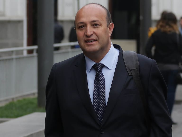 27 DE AGOSTO DE 2018/SANTIAGOEn la sala multiuso de la Corte Suprema se lleva a cabo la primera parte de la fase testimonial del proceso de solicitud de destitución del fiscal nacional Jorge Abbott. En la imagen El fiscal Manuel Guerra
FOTO: FRANCISCO CASTILLO D./AGENCIAUNO