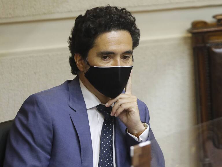 23 DE NOVIEMBRE DE 2020/VALPARAISOEl ministro Ignacio Briones, durante la sesion especial del Senado, en donde se analiza y vota la Ley de Presupuestos 2021
FOTO: LEONARDO RUBILAR CHANDIA/AGENCIAUNO
