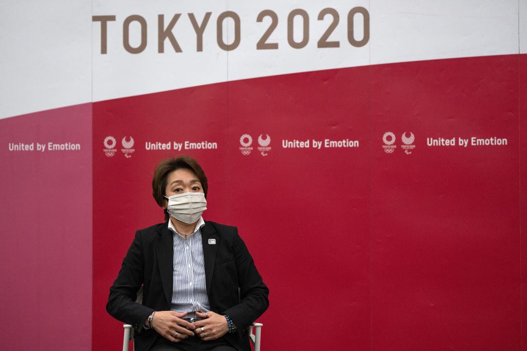 La titular del comité organizador de Tokio 2020 Seiko Hashimoto