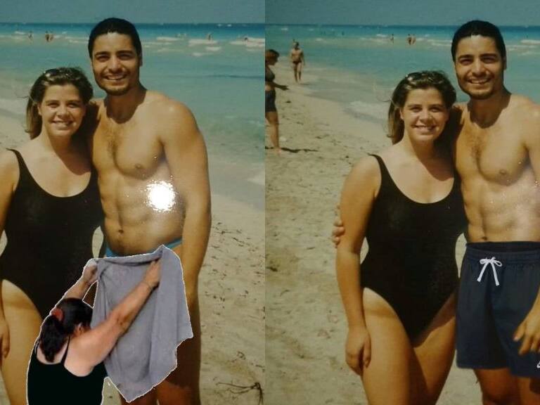 Chilena se vuelve la envidia de las redes tras subir una foto junto a Chayanne en zunga