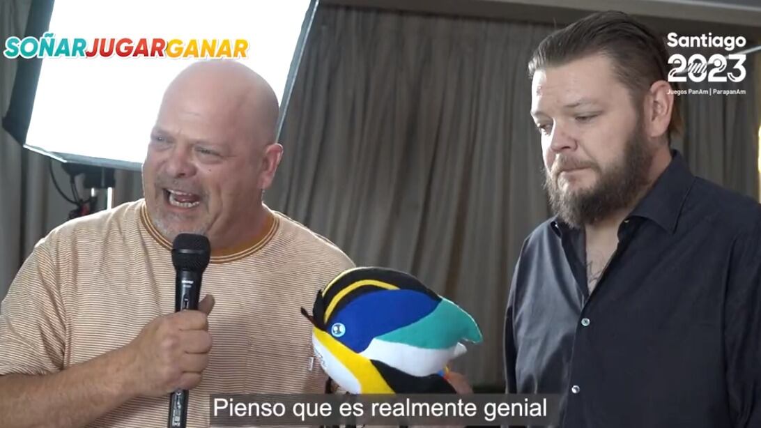 Mascota Santiago 2023