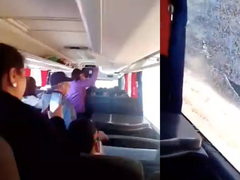 Ataque en La Araucanía: registran balacera contra un bus con pasajeros