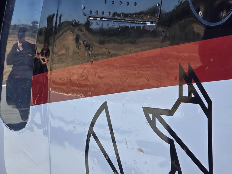 Atacan a balazos a helicóptero que combatía incendios forestales en la región del Biobío