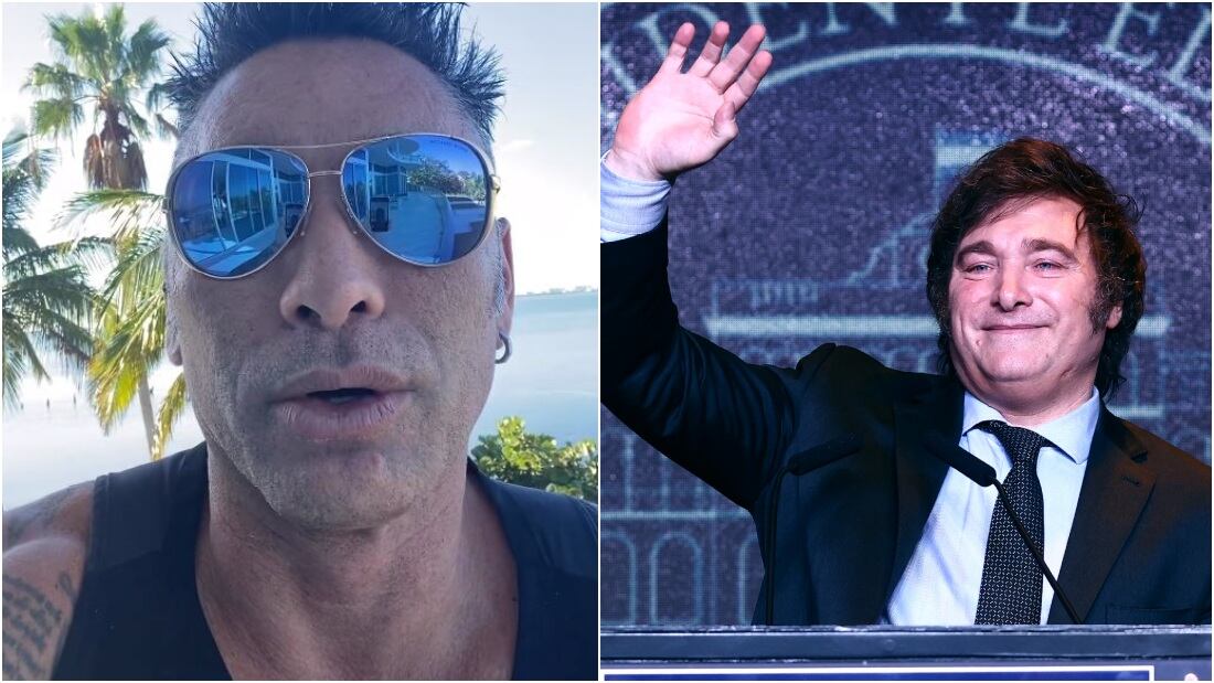 Chino Ríos felicita a Javier Milei