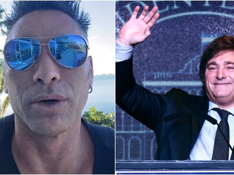 Chino Ríos felicita a Javier Milei