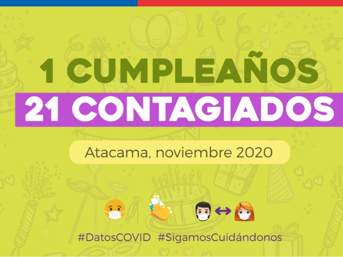 «Un cumpleaños, 21 contagiados»: La impactante campaña para concientizar frente al avance del coronavirus
