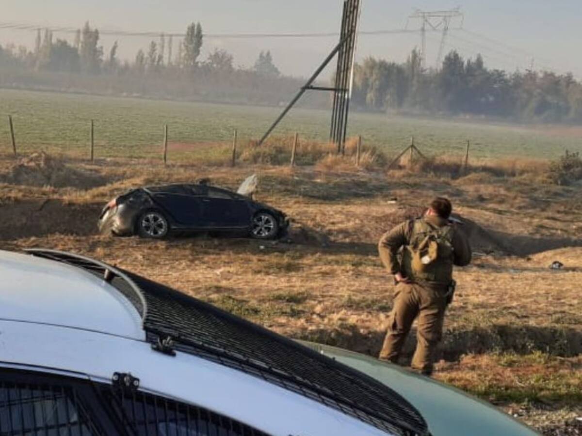 Tres muertos y una herida grave deja accidente de tránsito en Graneros