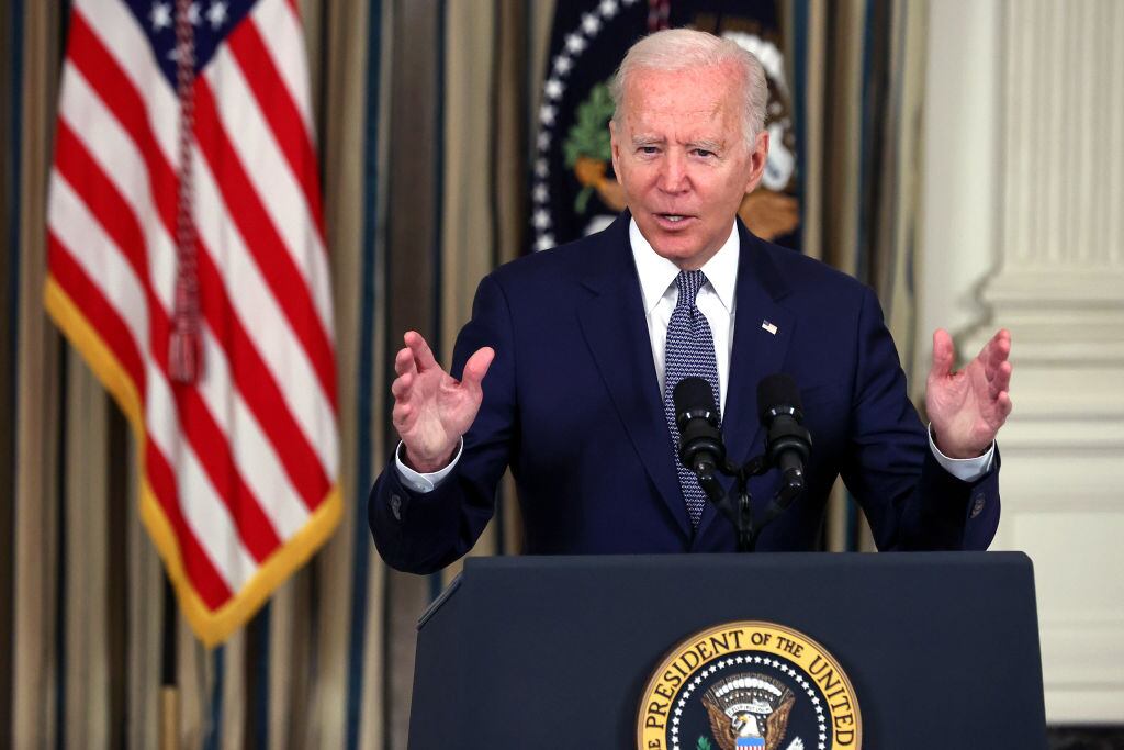 El presidente estadounidense Joe Biden
