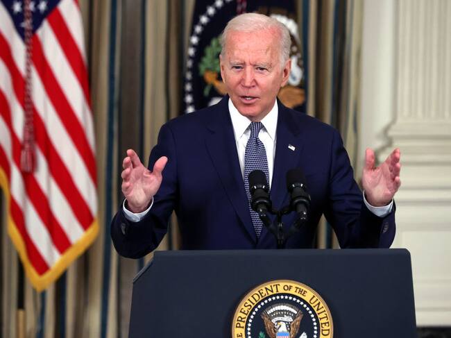 El presidente estadounidense Joe Biden
