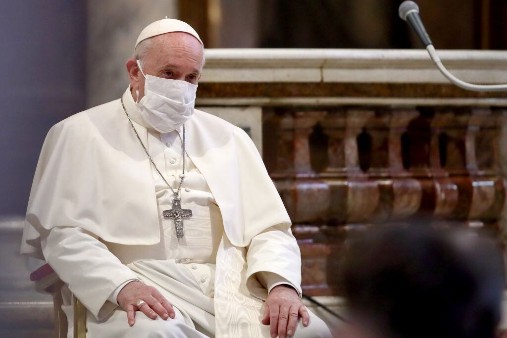 Jorge Bergoglio en el Vaticano