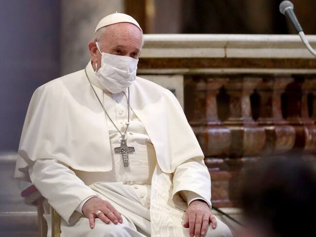 Jorge Bergoglio en el Vaticano