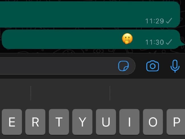 Captura de WhatsApp